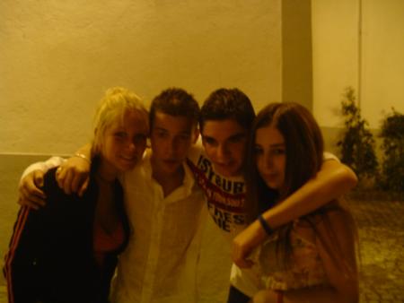Céline,Mickael,Samuel et Mélanie